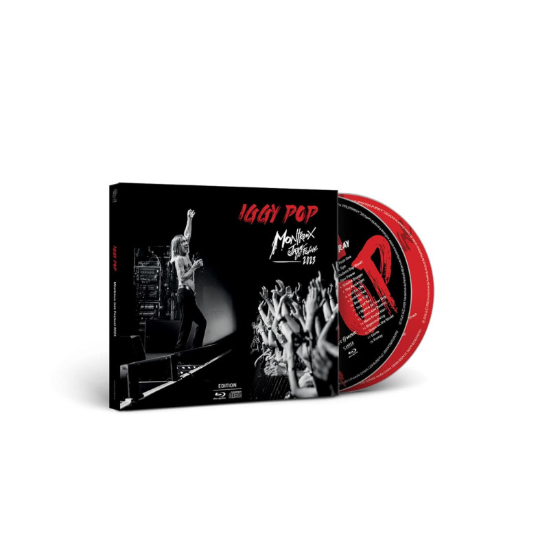 Iggy Pop - Live at Montreux Jazz Festival 2023 - CD + BluRay