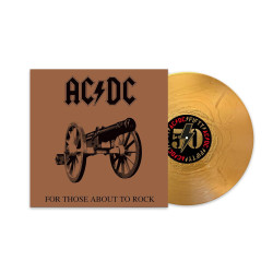 Ac/Dc - For Those About To Rock - Vinyle Coloré Or