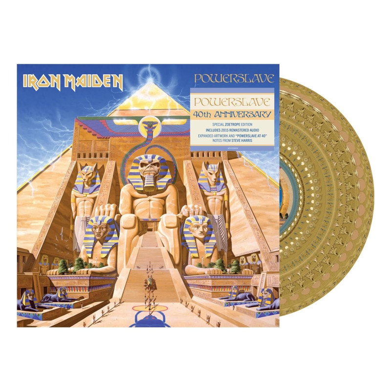 Iron Maiden - Powerslave - Vinyle Coloré