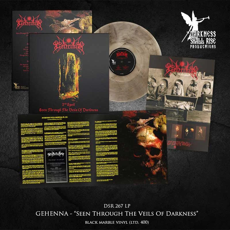 Gehenna - Seen Through The Veils Of Darkness - Vinyle Coloré