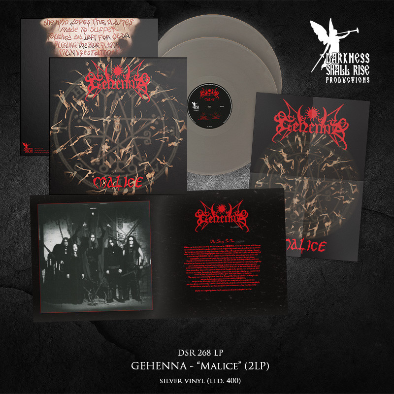 Gehenna - Malice - Vinyle Coloré